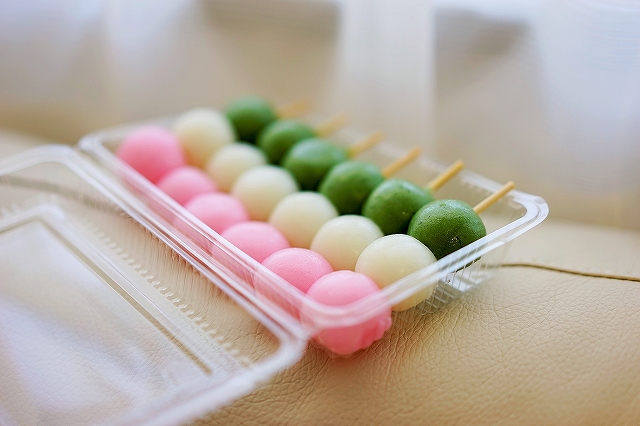 α７で団子を撮影