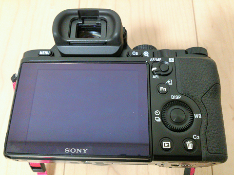 α7の液晶